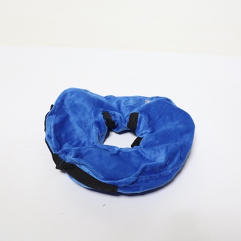 Mablik® Elizabethan obojok pre psov, veľkosť L, modrý, nafukovací, na hojenie rán a po operácii.