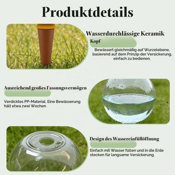 Sada 4 zavlažovacích gulí Luxoraiova