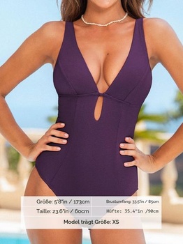Jednodielne sexy plavky Cupshe veľ. XS