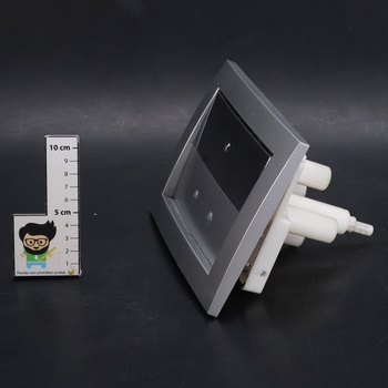 Wirquin 55719671 Mechanické splachovacie tlačidlo pre WC s dvojitým splachovaním pre všetkých
