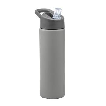 Fľaša na pitie Smash so slamkou, nerez, 750 ml