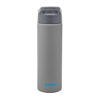Fľaša na pitie Smash so slamkou, nerez, 750 ml