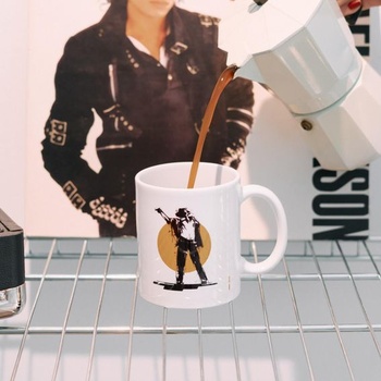 Erik Michael Jackson Group, Kráľ popu, Biely hrnček, Šálka ​​kávy
