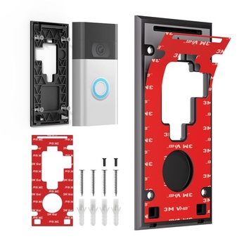 Držiak na zvonček Ring Doorbell 2. generácie, samolepiaci držiak na zvonček s lepiacou podložkou pre