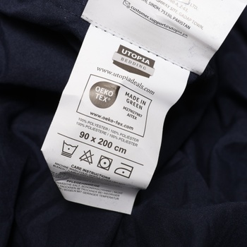 Prestieradlá Utopia Bedding, modrá, 2 ks