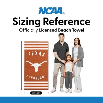 Plážový uterák Northwest NCAA LSU Tigers, 76,2 x 152,4 cm, pruhovaný LSU Tigers 30 