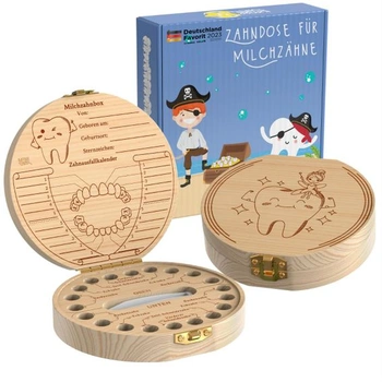 LumeeStar® Baby Teeth Tooth Box Friends – Personalizovaná…