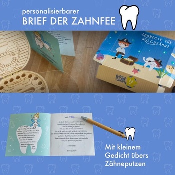 LumeeStar® Baby Teeth Tooth Box Friends – Personalizovaná krabička na mliečne zúbky s funkciou