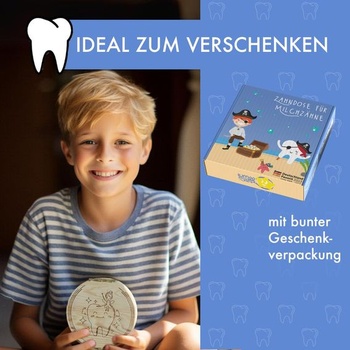 LumeeStar® Baby Teeth Tooth Box Friends – Personalizovaná krabička na mliečne zúbky s funkciou