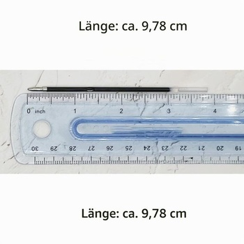 Náhradné náplne do guličkového pera MengRan 9,8 cm pre Click Pens, 10 kusov, čierny atrament Náhradné