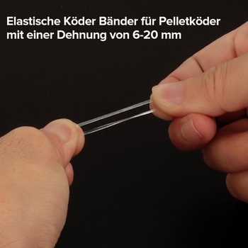 Realure 150 kusov peletových návnadových pásikov, 6mm mikro krúžky na návnady, príslušenstvo na kapry