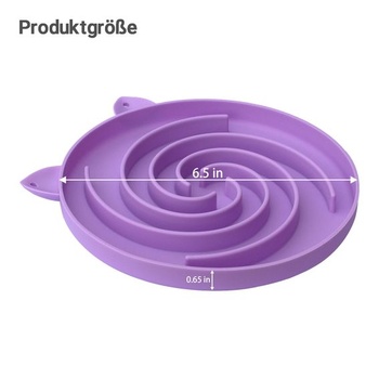 Silikonová miska Bifeaw proti polykání pro kočky – miska proti polykání, miska pro pomalé krmení,