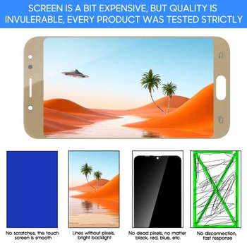 Náhradný TFT LCD displej pre Samsung J530F, kompatibilný s Galaxy J5 2017 LCD displej J5 PRO, J530