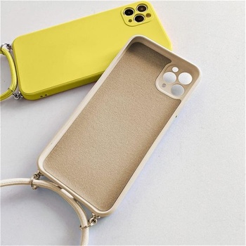 Pouzdro na telefon s náhrdelníkem pro iPhone 11, pouzdro s náhrdelníkem a šňůrkou, silikonové
