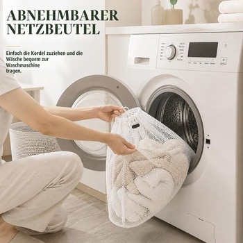 Závesný kôš na bielizeň ZoneYan, samolepiaci kôš na bielizeň bez vŕtania, nástenný s odnímateľným