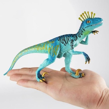 MAKFORT Figúrka dinosaura Hračky Figúrky Eoraptor Modrá, Pohyblivé paže Zberateľská hračka,