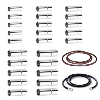 25 kožených koncoviek na výrobu šperkov