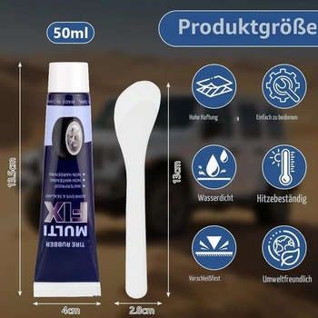 Lepidlo na pneumatiky Flintronic 50ml, lepidlo na opravu pneumatik, lepidlo na pneumatiky 1 ks