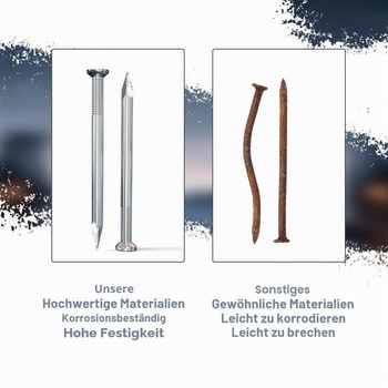 120 kusov klincov 20mm oceľové klince na betónové obrazy, malé nástenné klince na betónové steny,