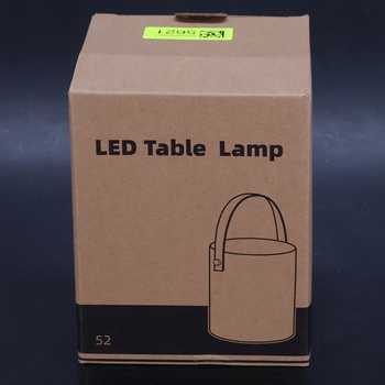 LED vonkajšia stolná lampa, bezdrôtová, na batérie, stmievateľná, dobíjacia USB-C, vodotesná s krytím