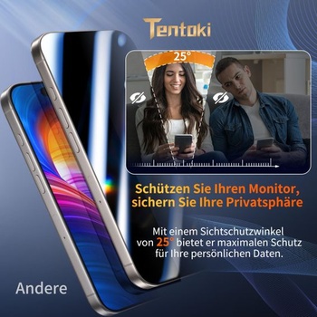 Tentoki 2dielne tvrdené sklo pre iPhone 15 Plus / 16 Plus