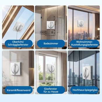 12 čistiacich obrúskov pre robotické umývačky okien Ecovacs Winbot W2S / W2S Omni, čistiaca handrička pre