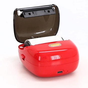 Tiskárna samolepicích štítků ORGSTA S002, štítkovač s Bluetooth, 300 DPI, štítkovací stroj,