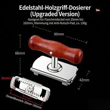 [Vylepšený model] Otvárač na konzervy pre seniorov, extra silný ručný otvárač na fľaše z nerezovej