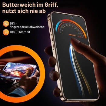 [2 ks] Matné tvrdené sklo na displej pre iPhone 16 Pro Max, ochrana proti odtlačkom prstov, matná