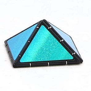 TOSY Magnetická pyramídová kocka - 1 kocka sa premení na 1 miliardu tvarov, 243 magnetov,