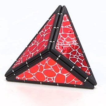 TOSY Magnetická pyramídová kocka - 1 kocka sa premení na 1 miliardu tvarov, 243 magnetov,