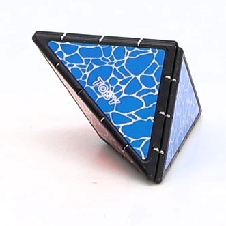 TOSY Magnetická pyramidová kostka - 1 kostka se promění v 1 miliardu tvarů, 243 magnetů,