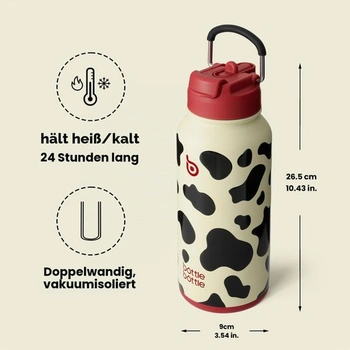 Fľaša na pitie BOTTLE BOTTLE B2C01011B1-cow-DE