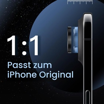 Ochranný kryt JETech pro iPhone Air, černý, 1 sada