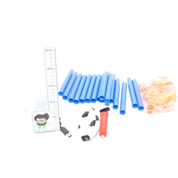 Philivivi Air Power Football Kids Toy Set, 2 v 1 dobíjacia vznášajúca sa lopta s LED svetlami a penovými