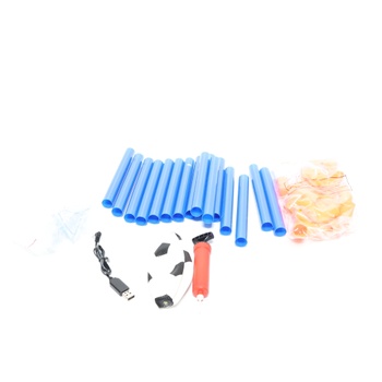 Philivivi Air Power Football Kids Toy Set, 2 v 1 dobíjacia vznášajúca sa lopta s LED svetlami a penovými