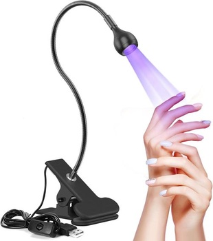 5W UV lampa na gélové nechty, USB mini malá UV lampa na…