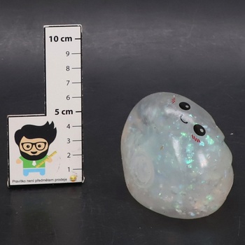 Knedľa Squishy, ​​4dielna sada trblietavých knedlí Squishy hračiek, antistresová loptičková hračka pre