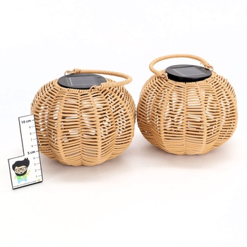 Solární lampa KagoLing závěsná venkovní 2 ks