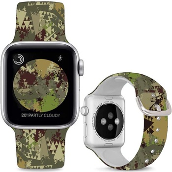 Športové mäkké silikónové remienky kompatibilné s Apple Watch 49mm / Ultra 46mm 45mm 44mm 42mm 41mm