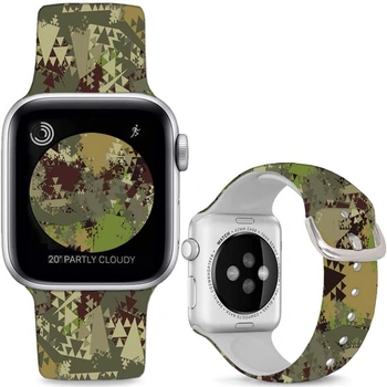 Športové mäkké silikónové remienky kompatibilné s Apple…