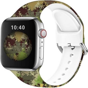 Športové mäkké silikónové remienky kompatibilné s Apple Watch 49mm / Ultra 46mm 45mm 44mm 42mm 41mm