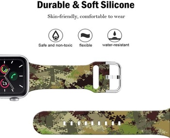 Športové mäkké silikónové remienky kompatibilné s Apple Watch 49mm / Ultra 46mm 45mm 44mm 42mm 41mm