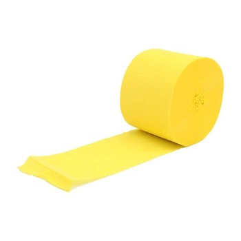 6 roliek krepového papiera s rozmermi 4,5 cm x 25 m, párty stuhy, závesné dekorácie na narodeninové