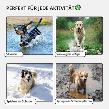 Voděodolný obojek pro psy CollarDirect, nastavitelný – silikonový a plastový, odolný vůči zápachu,