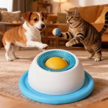 Moerstar Dog Lick Toy, lízacia loptička pre psov a mačky, interaktívna inteligenčná hračka pre psov a