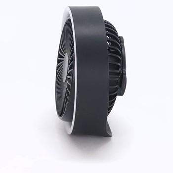 Stolný ventilátor Minthouz, 3 rýchlostné stupne, tichý USB ventilátor, mini ventilátor otočný o
