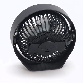 Stolný ventilátor Minthouz, 3 rýchlostné stupne, tichý USB ventilátor, mini ventilátor otočný o