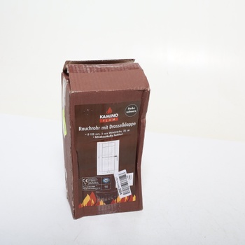 Kamino-Flam 331706 Tlmič do krbovej rúrky, 2 mm 120 x 250 mm, čierny 1 ks - balenie čierne