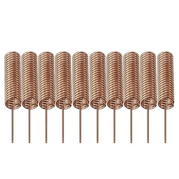 10 kusov špirálovej pružinovej antény pre diaľkové ovládanie 433MHz pre Arduino, Raspberry Pi 5mm